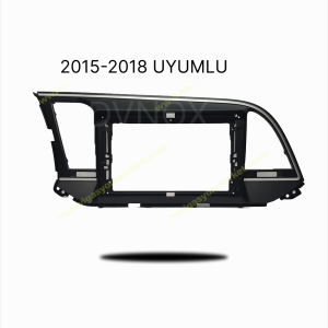 Hyundai Elantra 2015-2018 Uyumlu Multimedya Çerçevesi