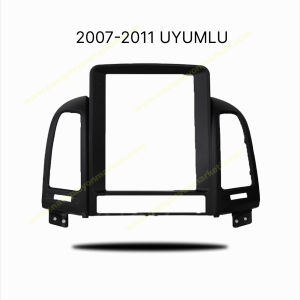 Hyundai Santafe 2007-2011 Uyumlu Tesla Multimedya Çerçevesi